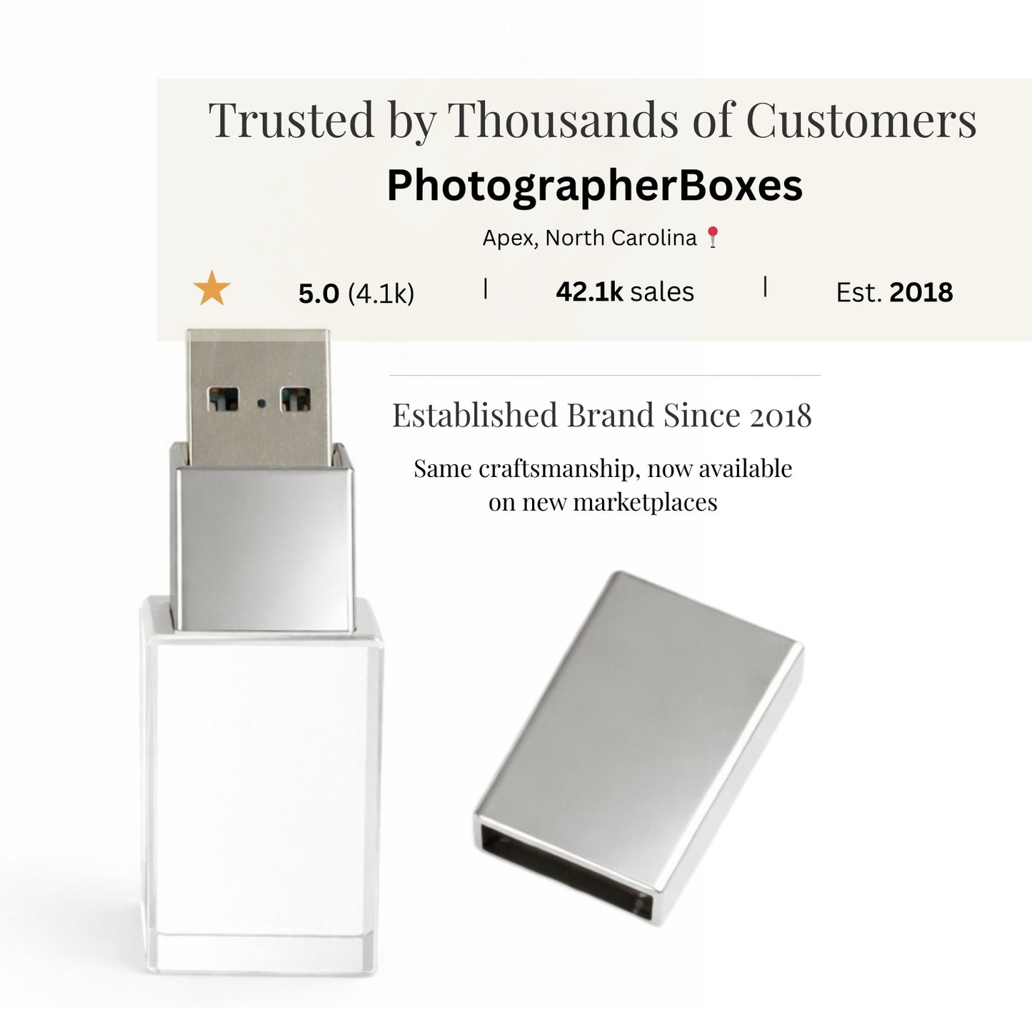 Silver Crystal USB 3.0 High Speed