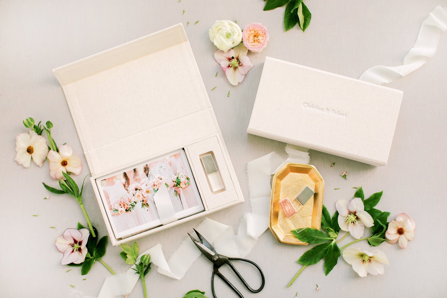 Linen Box + USB