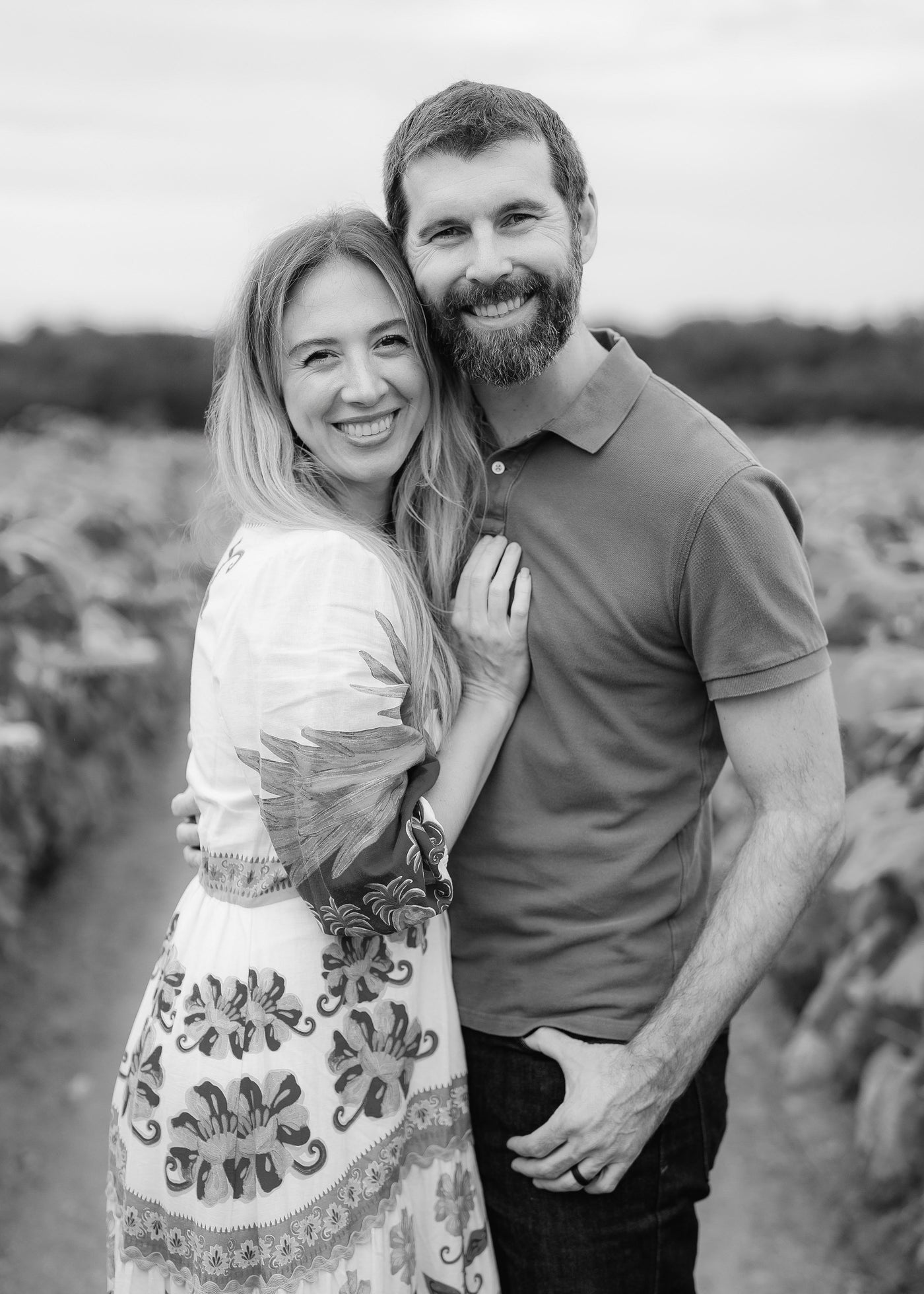 Photograph of our founders, Anastasia & Jordan