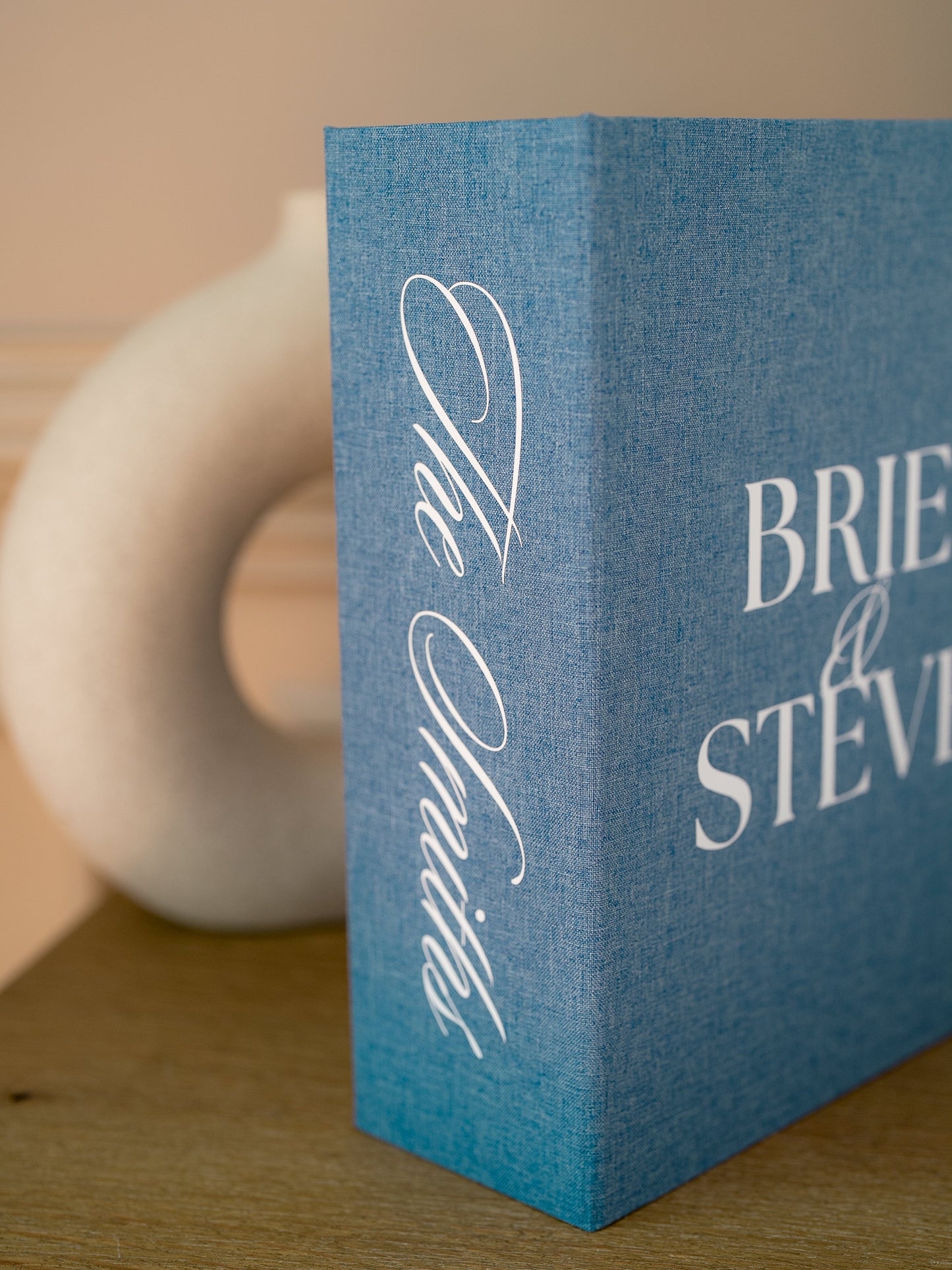 French Blue | Book-style keepsake box 1