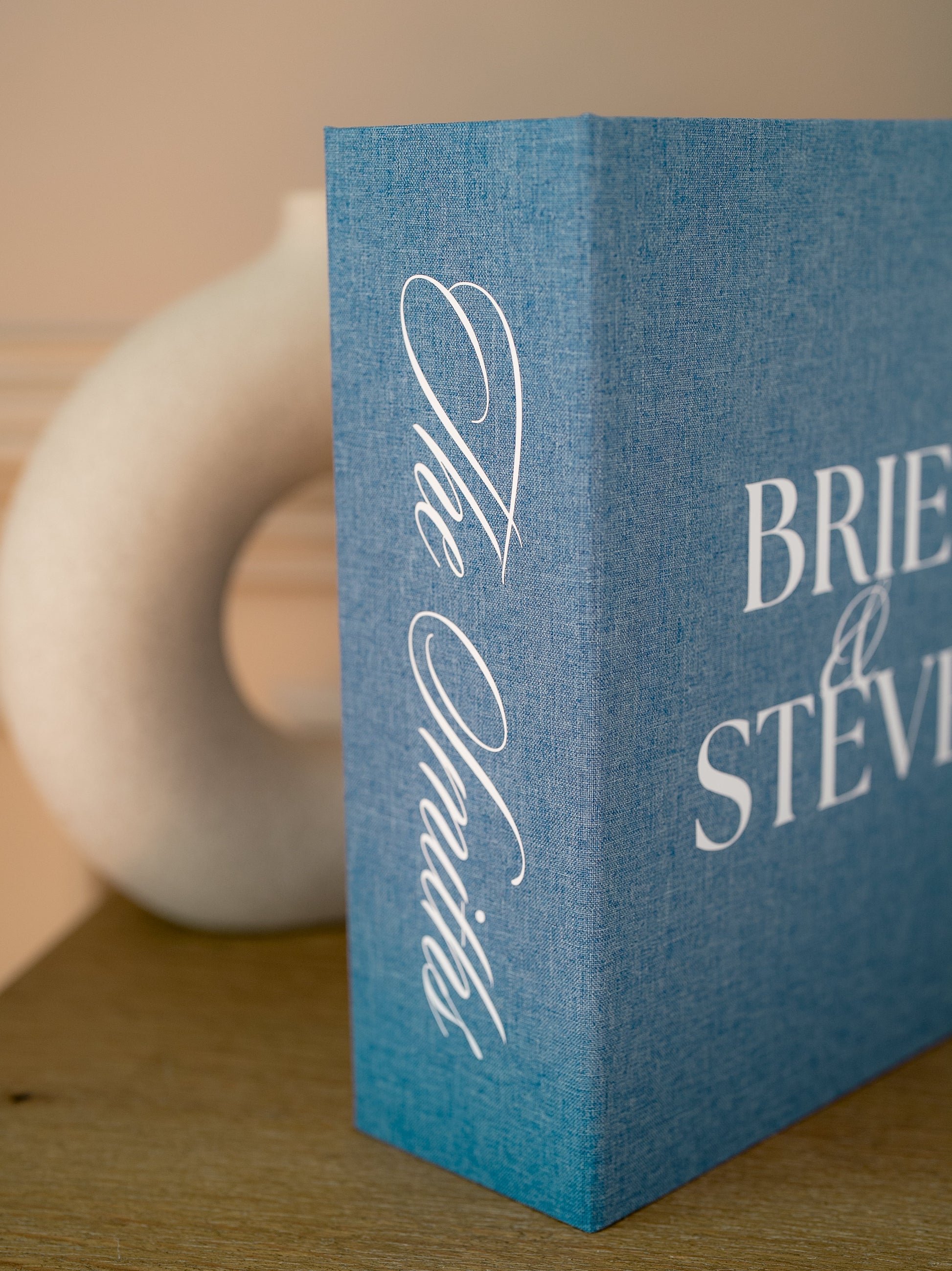 French Blue | Book-style keepsake box 1
