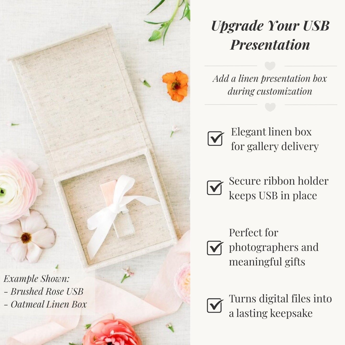 Brushed Rose Gold Crystal USB 3.0 High Speed