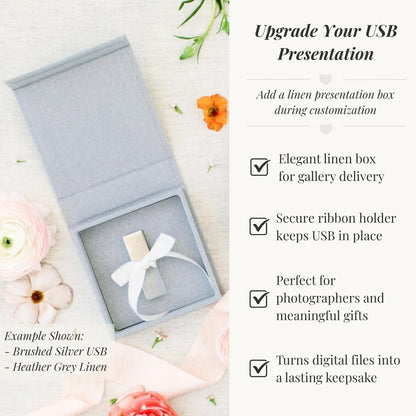 Brushed Silver Crystal USB 3.0 High Speed