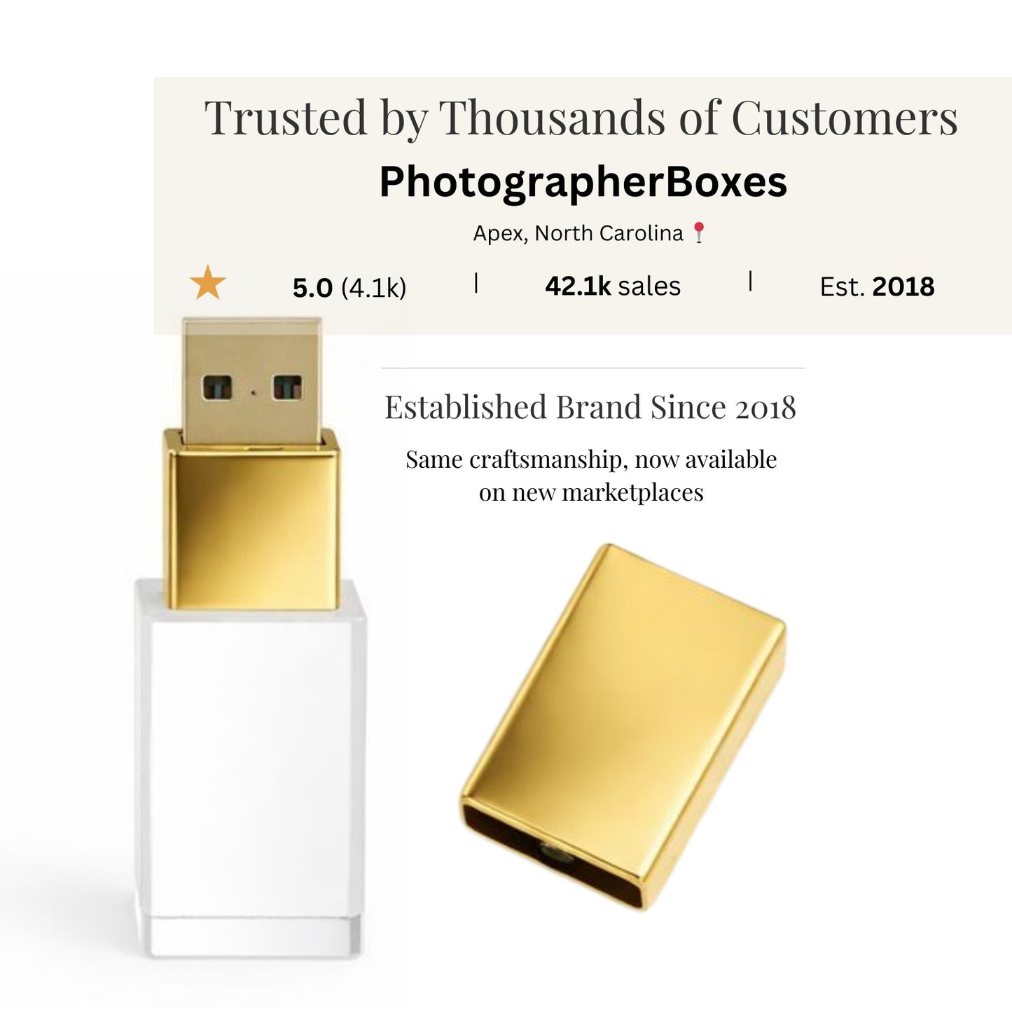 Gold Crystal USB 3.0 High Speed