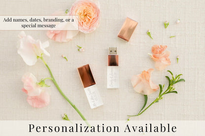 Rose Gold Crystal USB 3.0 High Speed