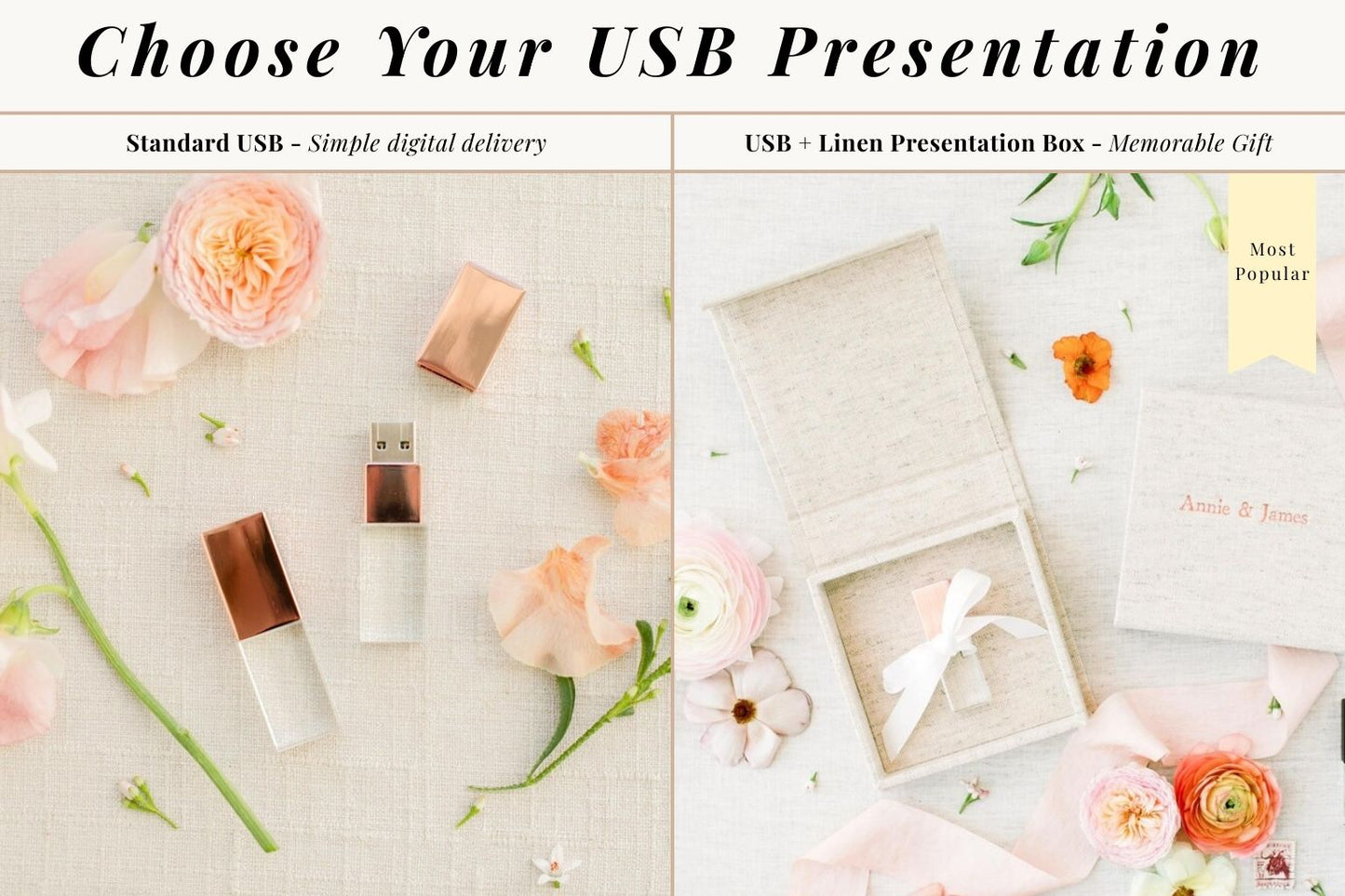 Rose Gold Crystal USB 3.0 High Speed