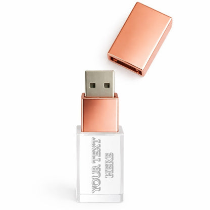 Rose Gold Crystal USB 3.0 High Speed