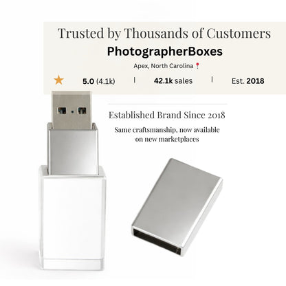 Silver Crystal USB 3.0 High Speed