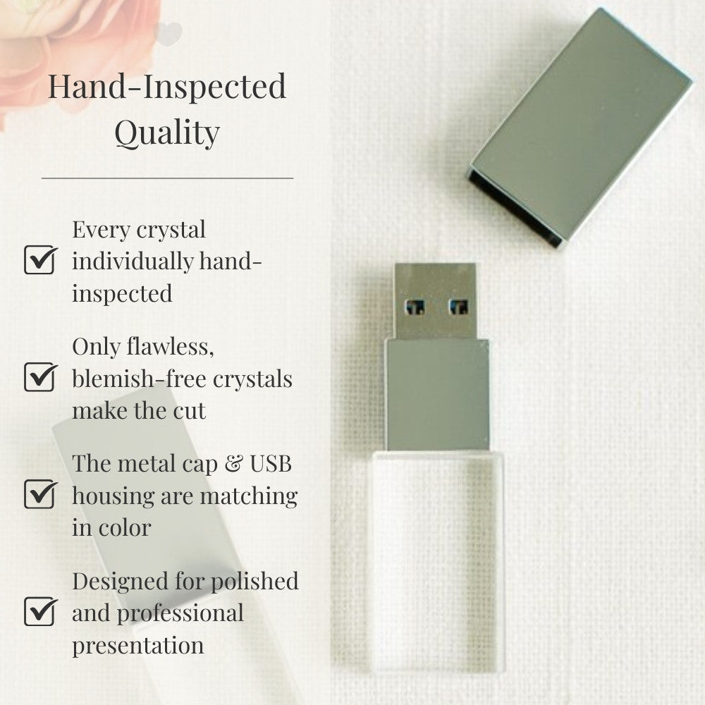 Silver Crystal USB 3.0 High Speed
