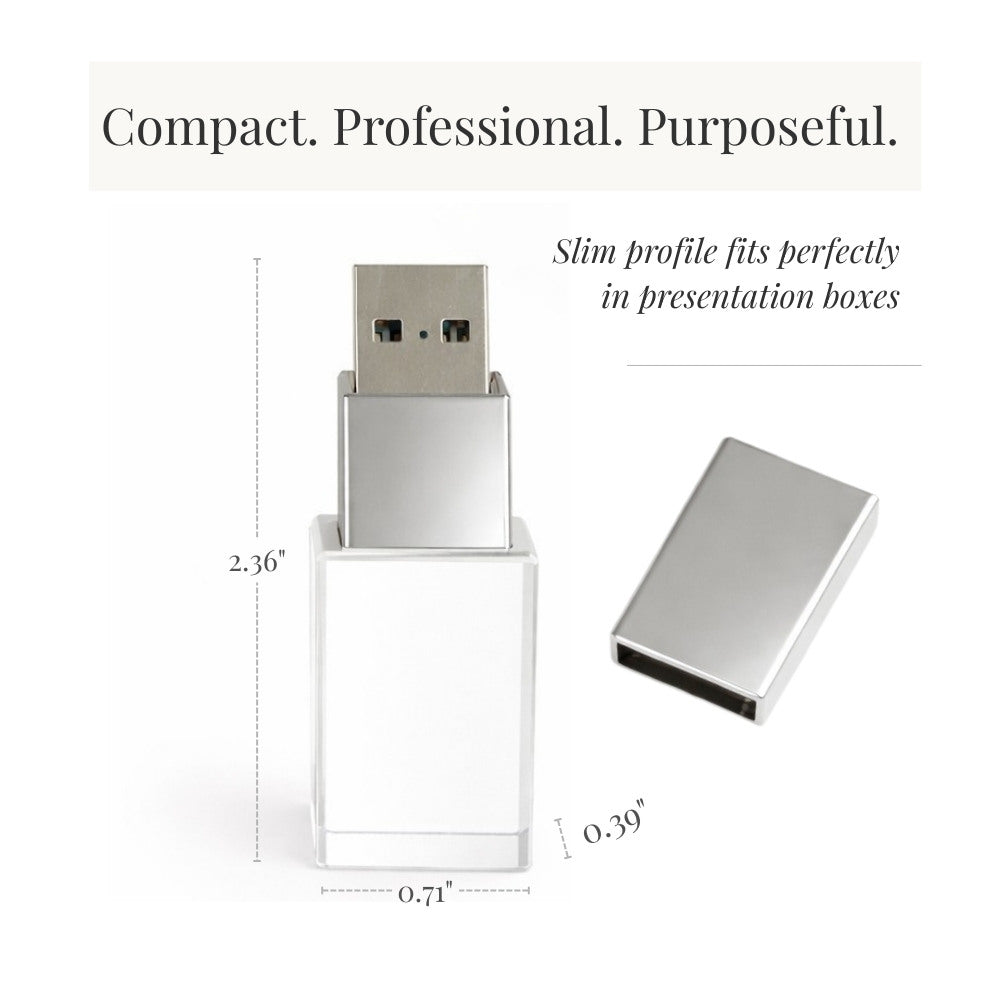 Silver Crystal USB 3.0 High Speed