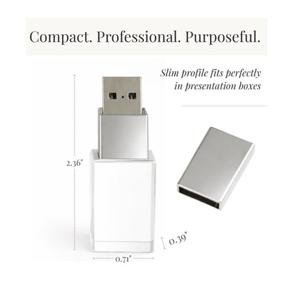 Silver Crystal USB 3.0 High Speed