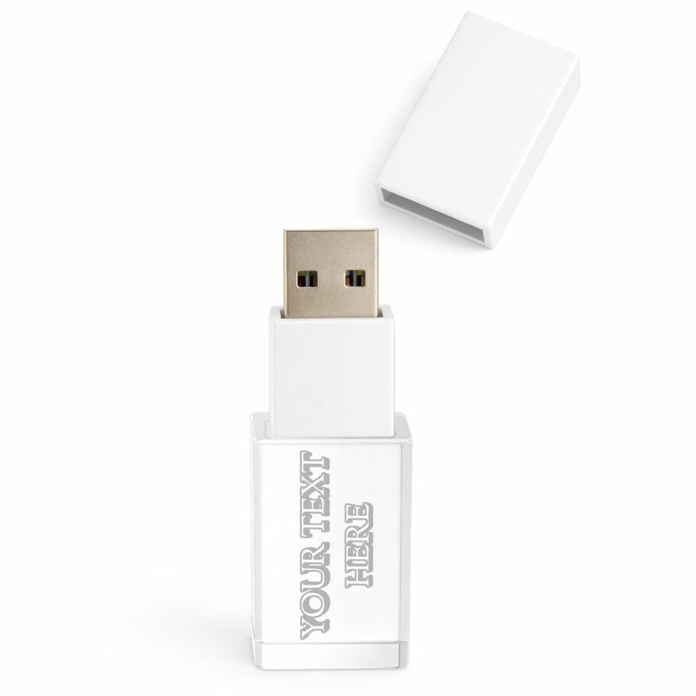 White Crystal USB 3.0 High Speed