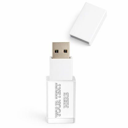 White Crystal USB 3.0 High Speed