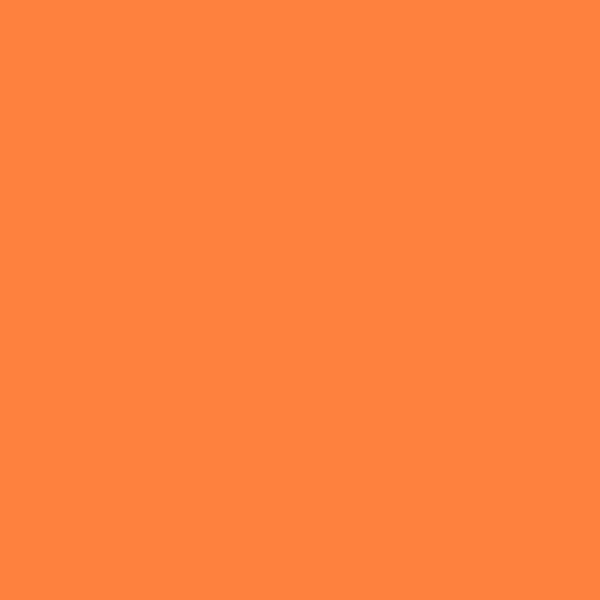 Matte Orange design color swatch
