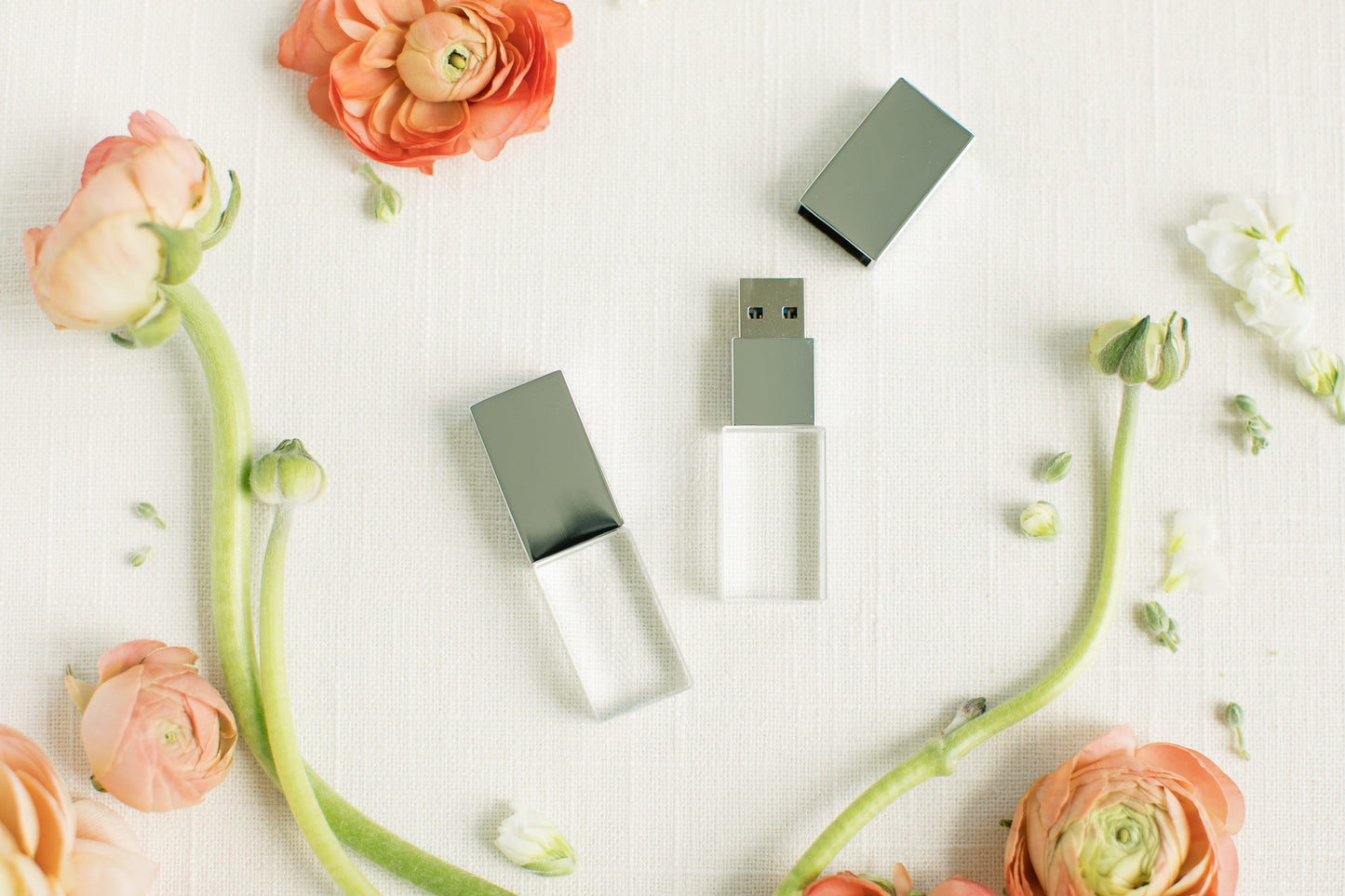 Silver Crystal USB 3.0 High Speed