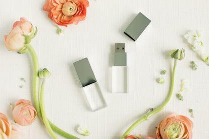 Silver Crystal USB 3.0 High Speed