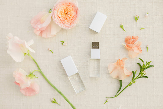 White Crystal USB 3.0 High Speed